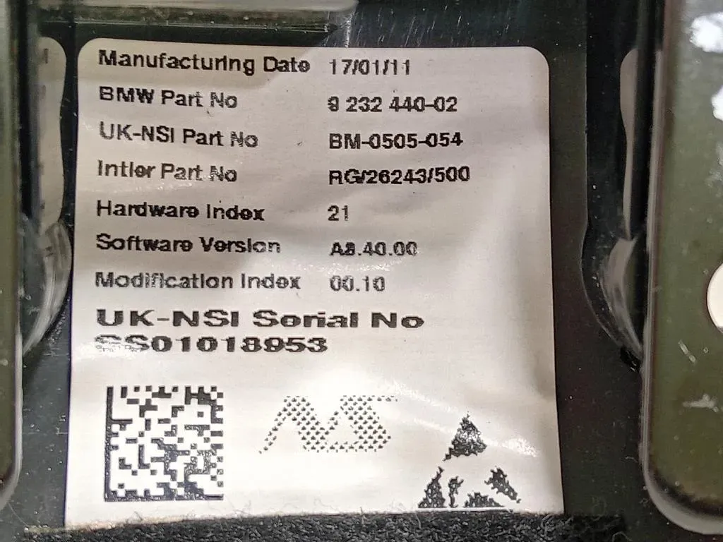 Quadro Strumenti BM-0505-054 Mini MINI Cooper R56 2007