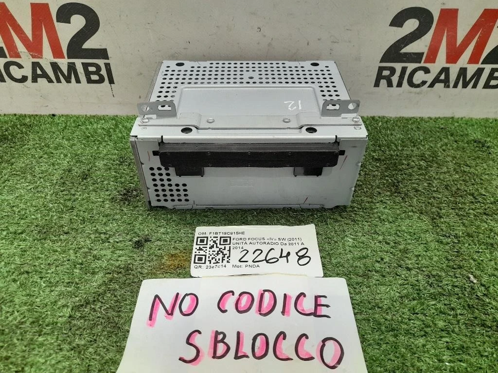 Unità Autoradio F1BT18C815HE Ford Focus IV SW 2011