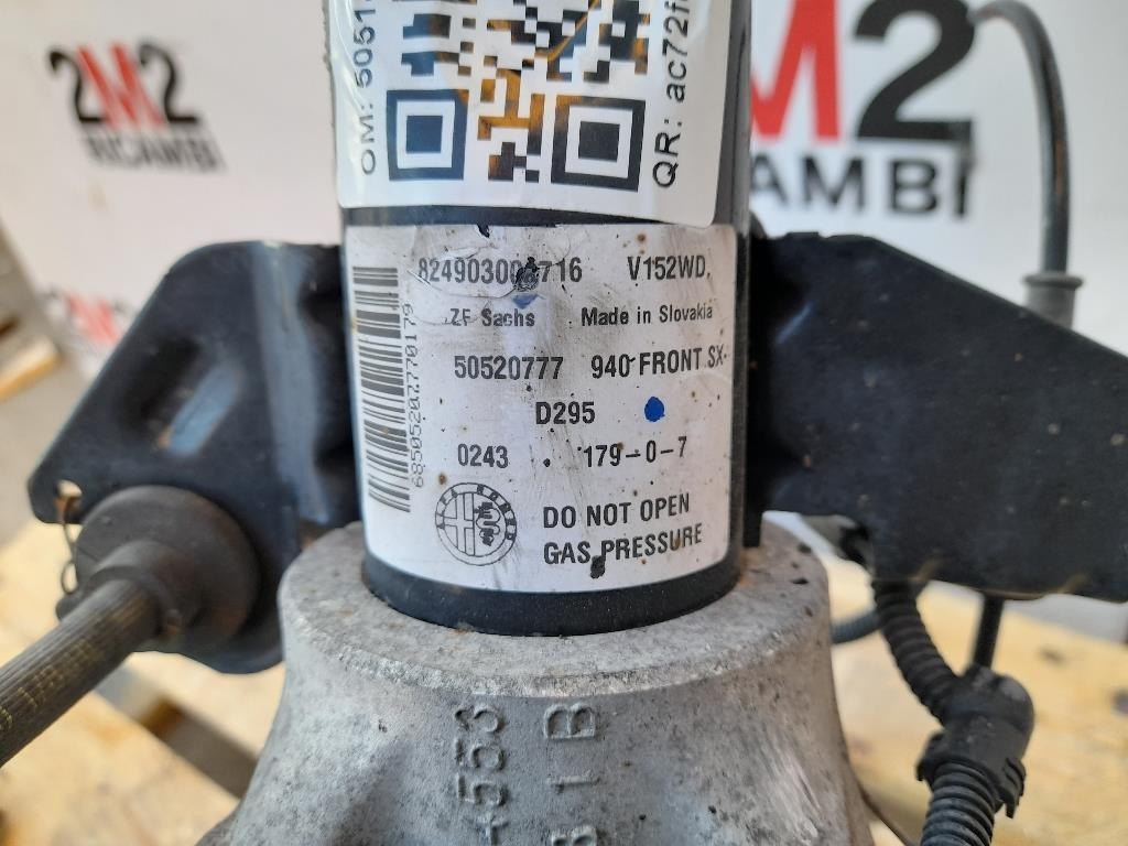 Meccanica Completa ANT SX 50514553 Alfa Romeo Giulietta 2010