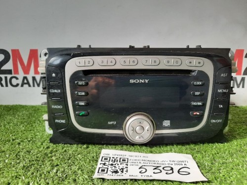 Unità Autoradio 7S7T-18C939-CD Ford Mondeo IV SW 2007