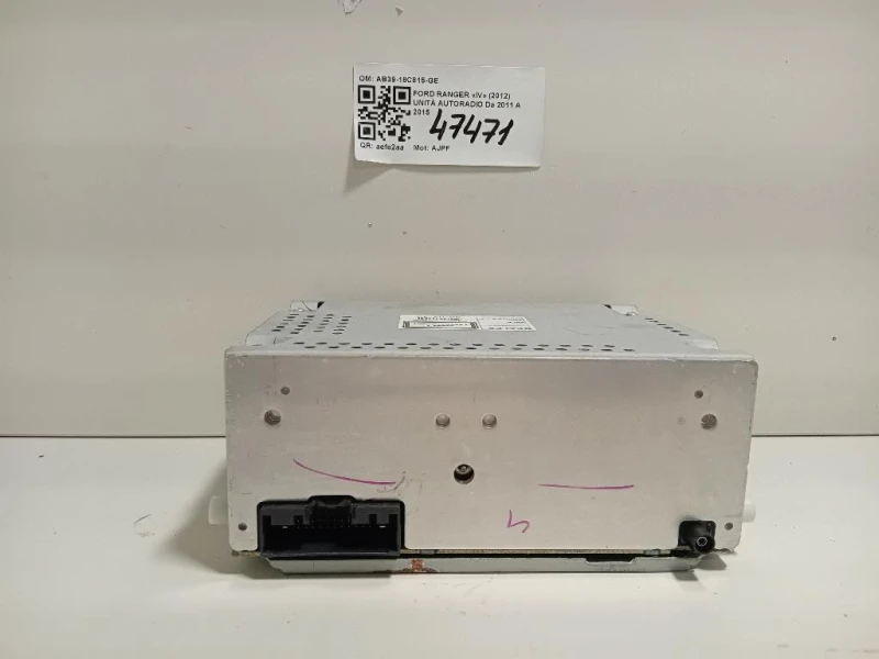 Unità Autoradio AB39-18C815-GE Ford Ranger IV 2012