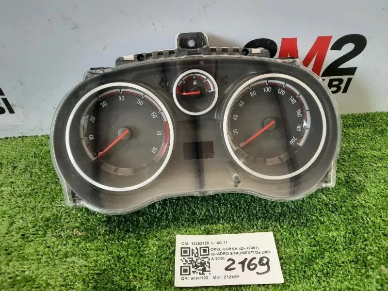 Quadro Strumenti 13252129 Opel Corsa D 2007