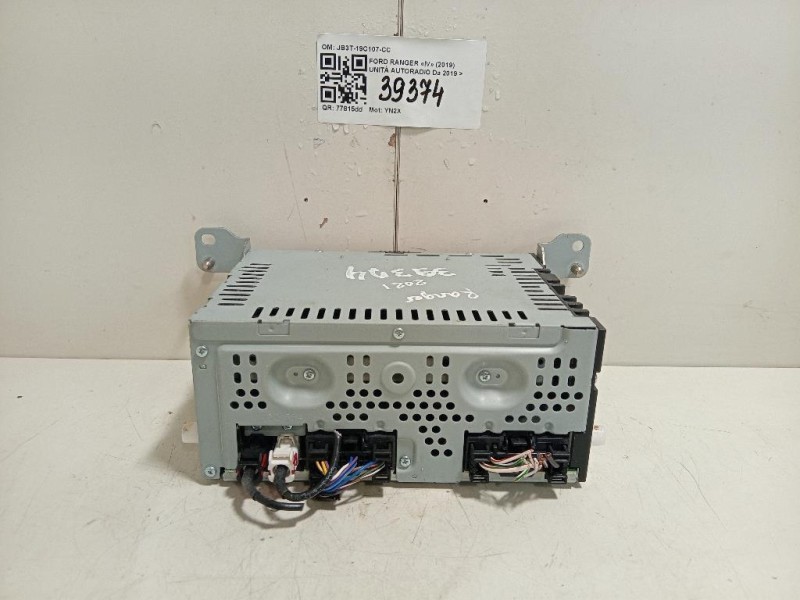 Unità Autoradio JB3T-19C107-CC Ford Ranger IV 2019