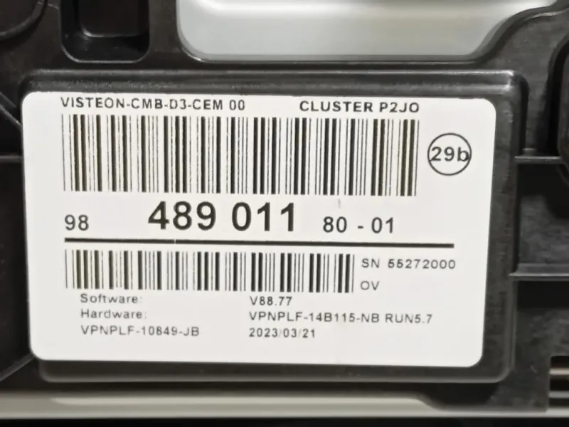 Quadro Strumenti VPKPLF-10A855 Opel Corsa F 2019