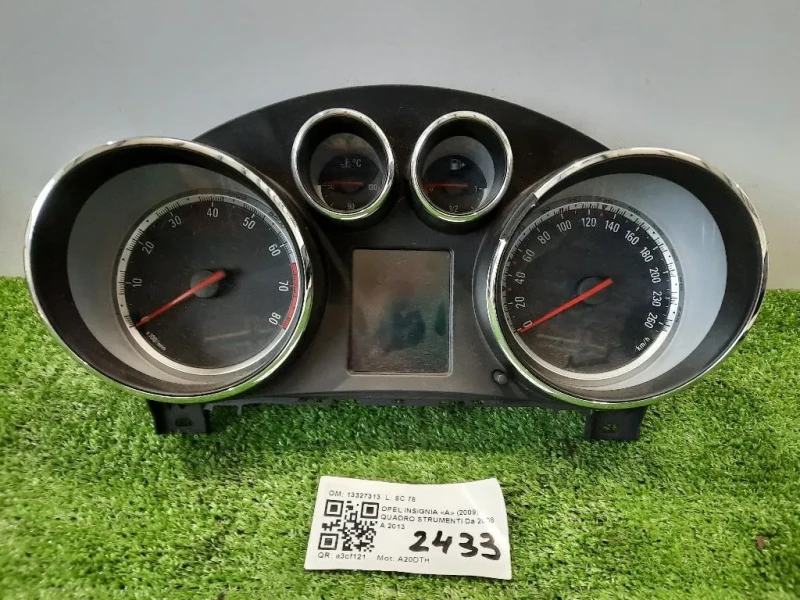Quadro Strumenti 13327313 Opel Insignia A 2009