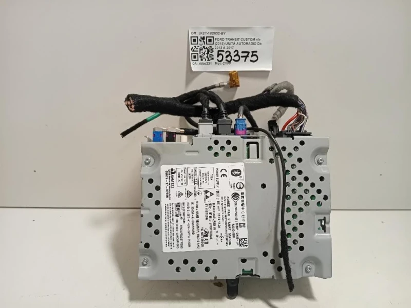 Unità Autoradio JK2T-18D832-BY Ford Transit Custom I 2013