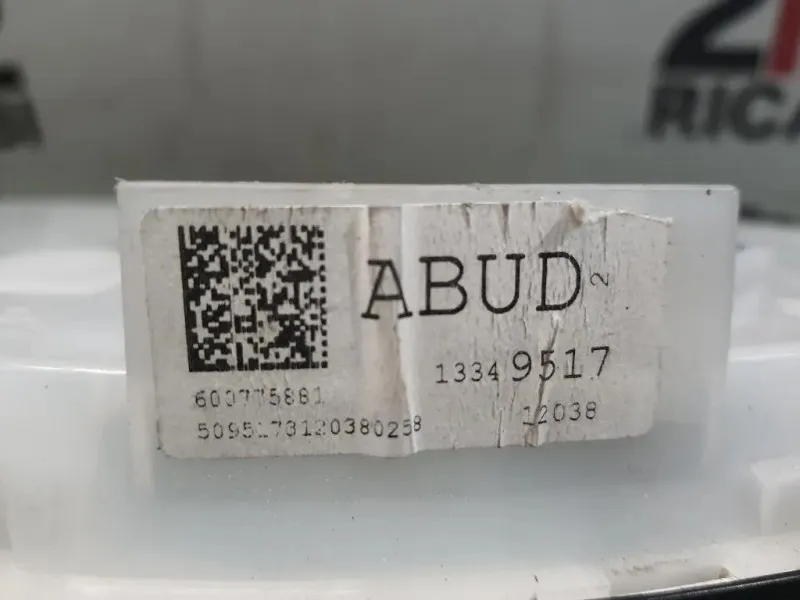 Quadro Strumenti 13346157 Opel Meriva B 2010