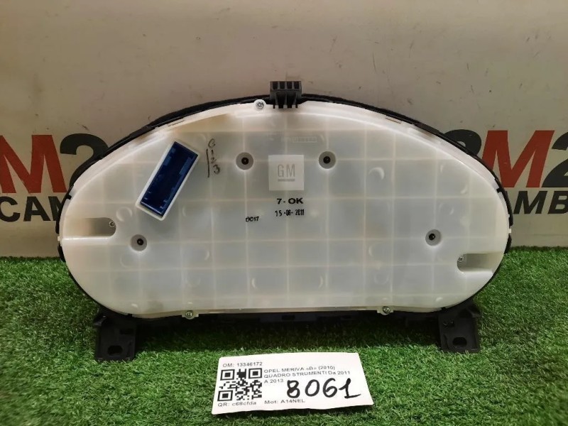 Quadro Strumenti 13346172 Opel Meriva B 2010