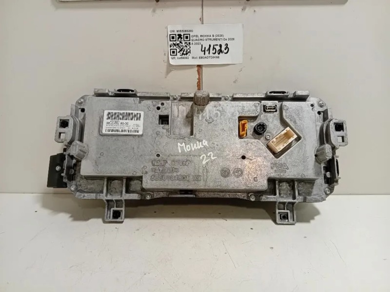 Quadro Strumenti 9853088280 Opel Mokka B 2020 Quadro Strumenti 9853088280 Opel Mokka B 2020