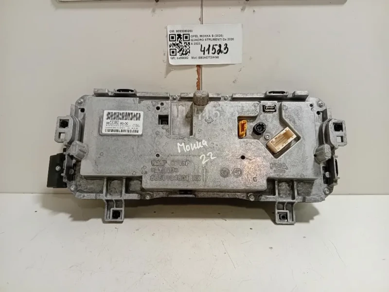 Quadro Strumenti 9853088280 Opel Mokka B 2020