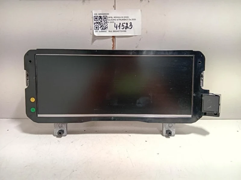 Quadro Strumenti 9853088280 Opel Mokka B 2020