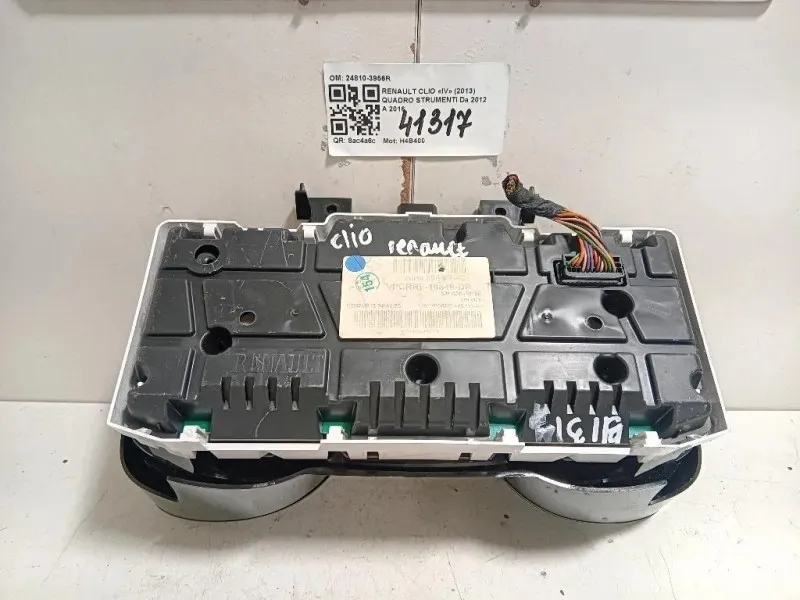 Quadro Strumenti 24810-3956R Renault CLIO IV 2013