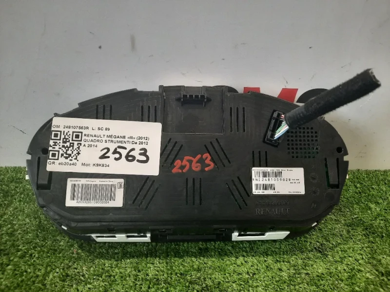Quadro Strumenti 248107563R Renault Mégane III 2012