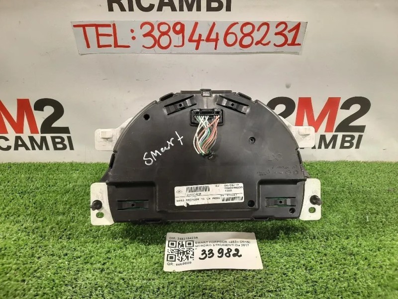 Quadro Strumenti 248215423R Smart Forfour 453 2015