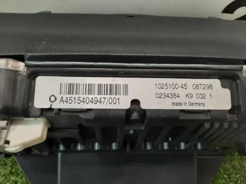 Quadro Strumenti A4515404947 Smart Fortwo Cabrio 451 2007