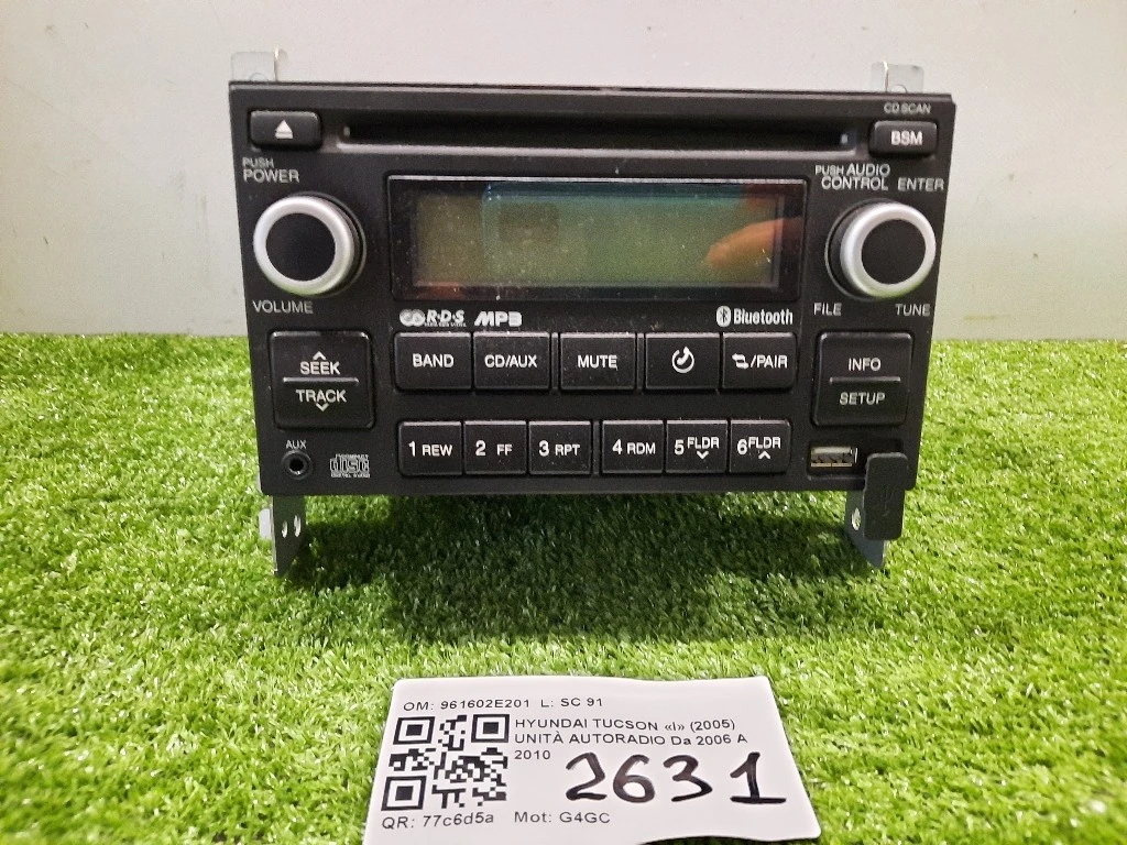 Unità Autoradio 961602E201 Hyundai Tucson I 2005