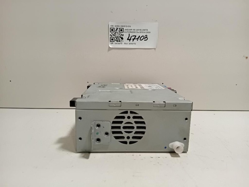 Unità Autoradio GX53-18K812-CG Jaguar XE 2015