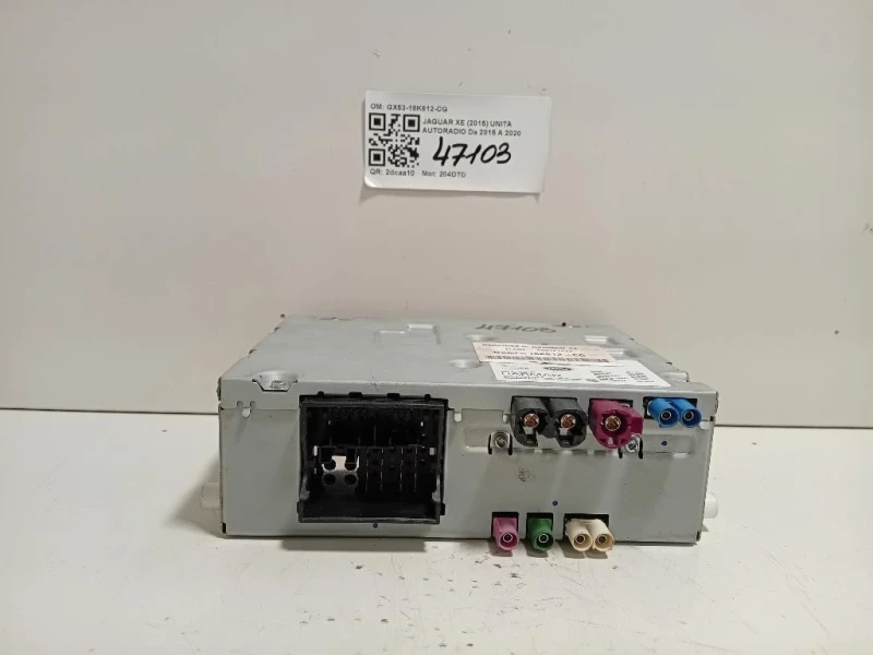 Unità Autoradio GX53-18K812-CG Jaguar XE 2015