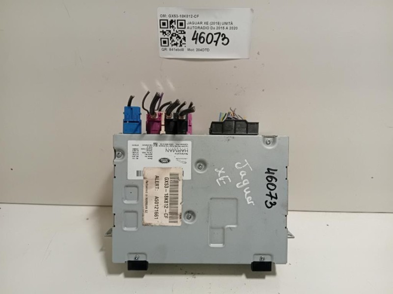 Unità Autoradio GX53-18K812-CF Jaguar XE 2015