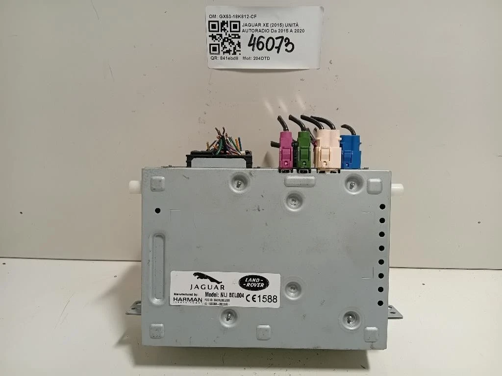 Unità Autoradio GX53-18K812-CF Jaguar XE 2015
