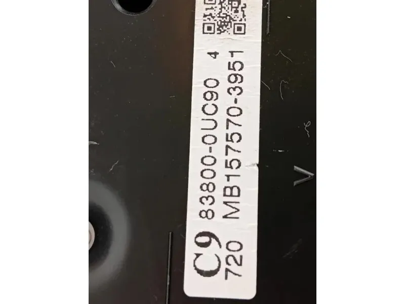 Quadro Strumenti 83800-0UC90 Toyota Yaris IV 2017