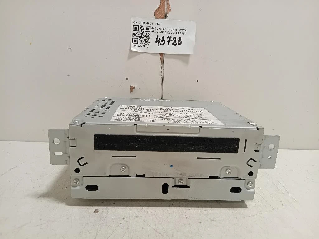 Unità Autoradio 7G9N-18C815-TA Jaguar XF I 2008
