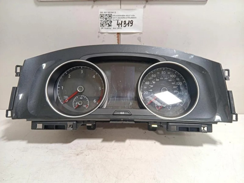 Quadro Strumenti 5G1 920 941 D Volkswagen GOLF VII 2017