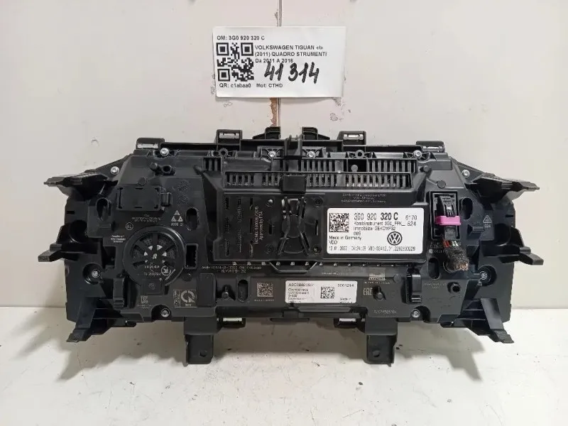 Quadro Strumenti 3G0 920 320 C Volkswagen Tiguan I 2011