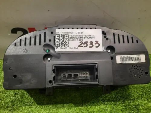 Quadro Strumenti 1T0920861XZ01 Volkswagen Touran II 2007