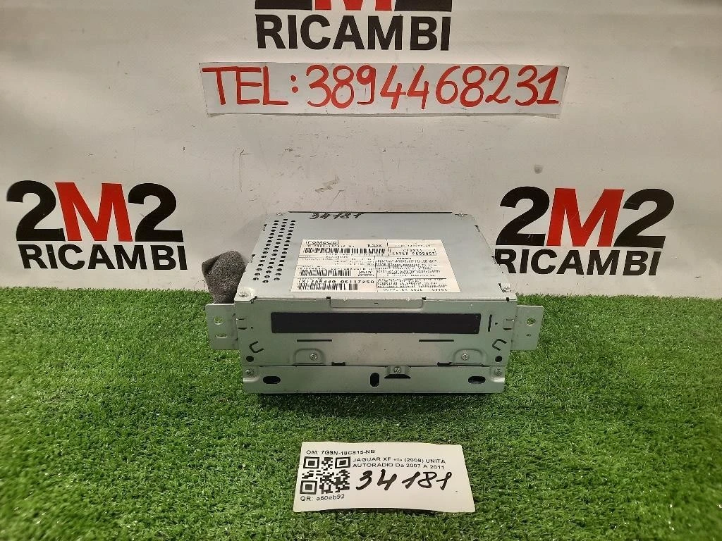 Unità Autoradio 7G9N-18C815-NB Jaguar XF I 2008