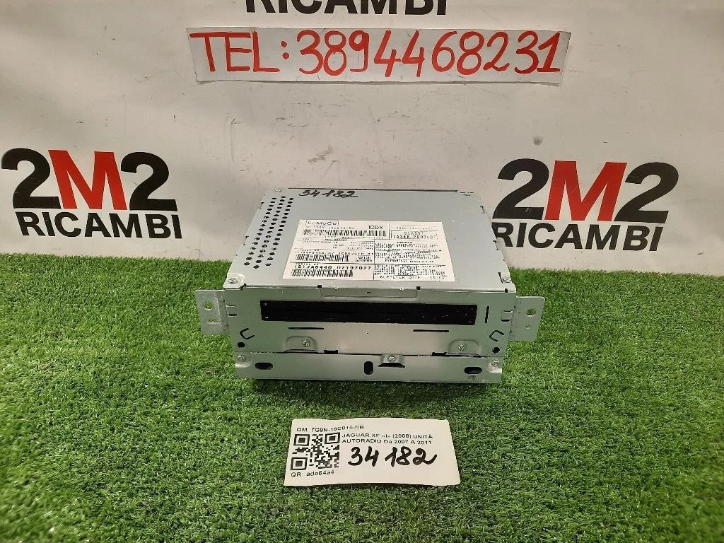 Unità Autoradio 7G9N-18C815-NB Jaguar XF I 2008