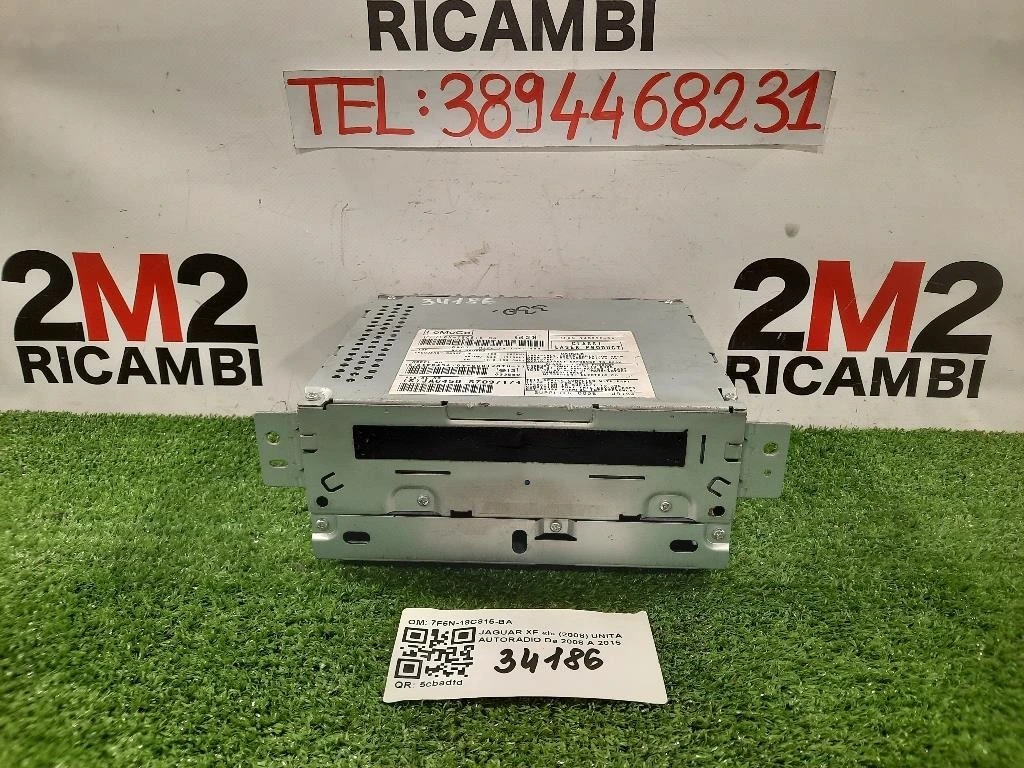 Unità Autoradio 7F6N-18C815-BA Jaguar XF I 2008