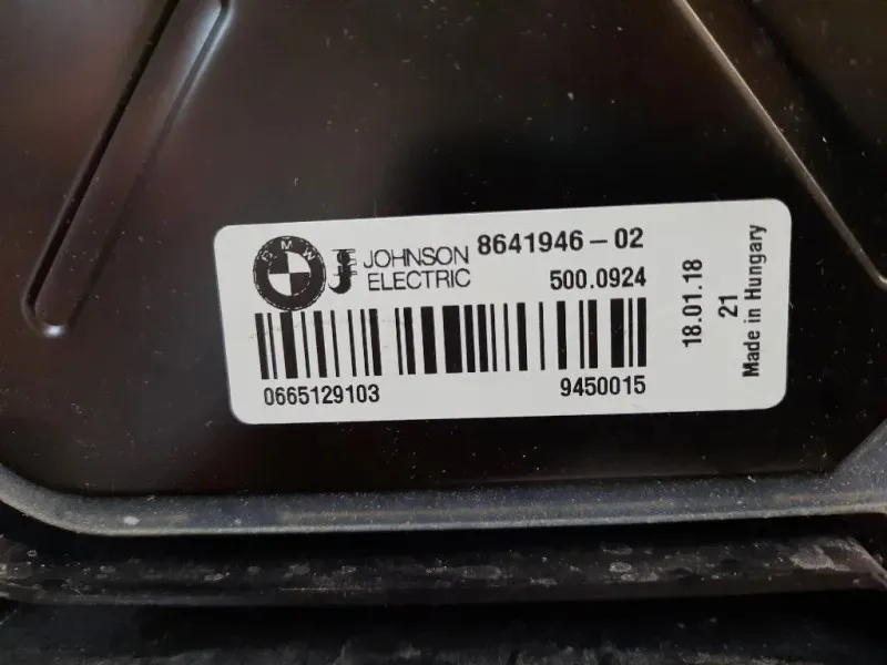 Radiatore Acqua 17118507407 KIT CON ELLETROVENTOLA Bmw Serie 4 F36 GRAN Coupe 2014