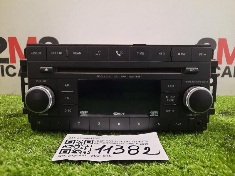 Unità Autoradio 05064945AD Jeep Patriot 2007