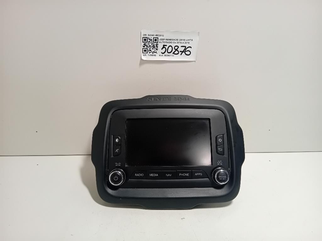 Unità Autoradio 6434C-BE2812 Jeep Renegade 2015