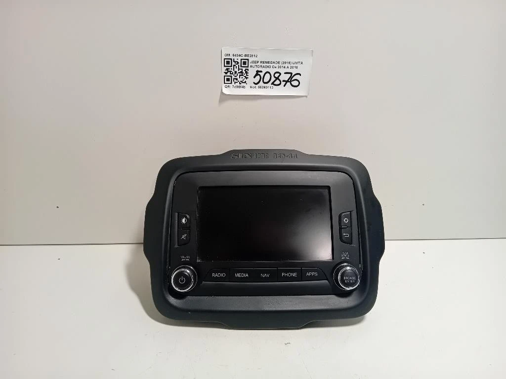 Unità Autoradio 6434C-BE2812 Jeep Renegade 2015