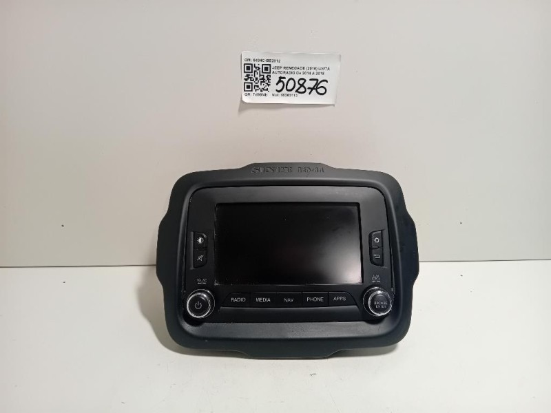 Unità Autoradio 6434C-BE2812 Jeep Renegade 2015