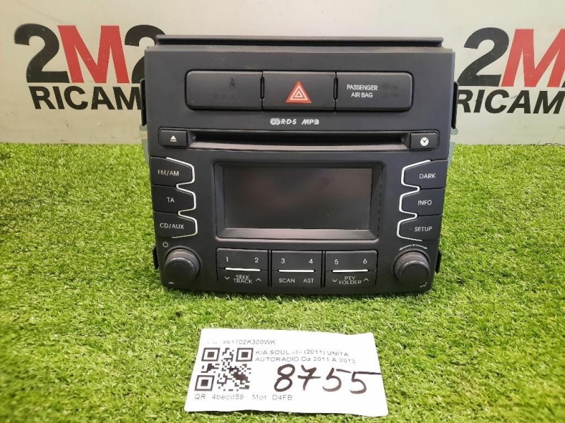Unità Autoradio 961702K300WK Kia SOUL I 2011