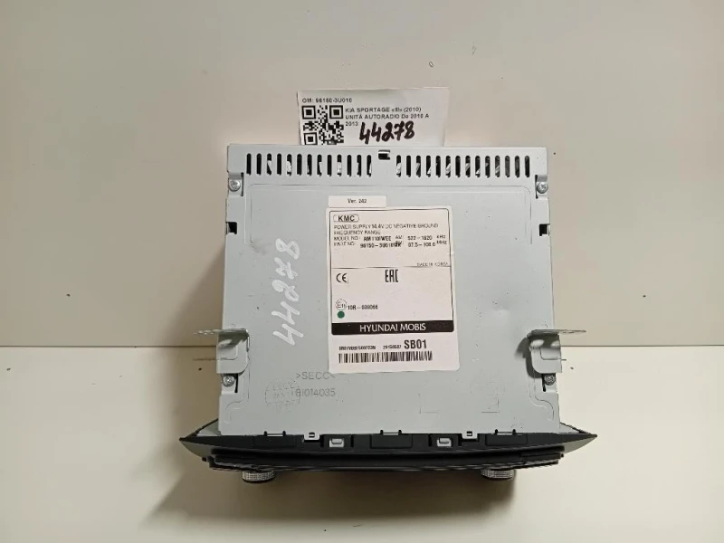 Unità Autoradio 96150-3U010 Kia Sportage III 2010