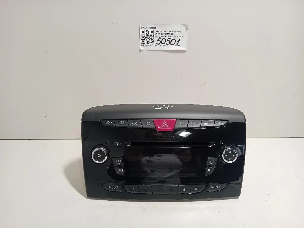Unità Autoradio 7355434820 Lancia Ypsilon III 2011