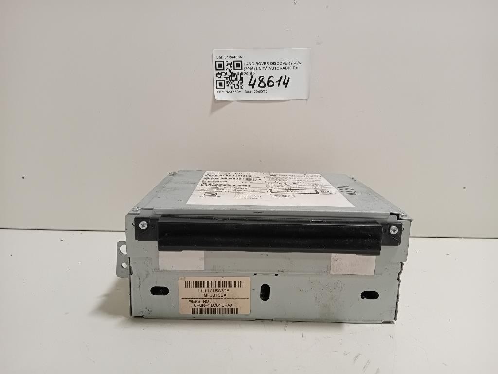 Unità Autoradio 31344886 Land Rover Discovery V 2016