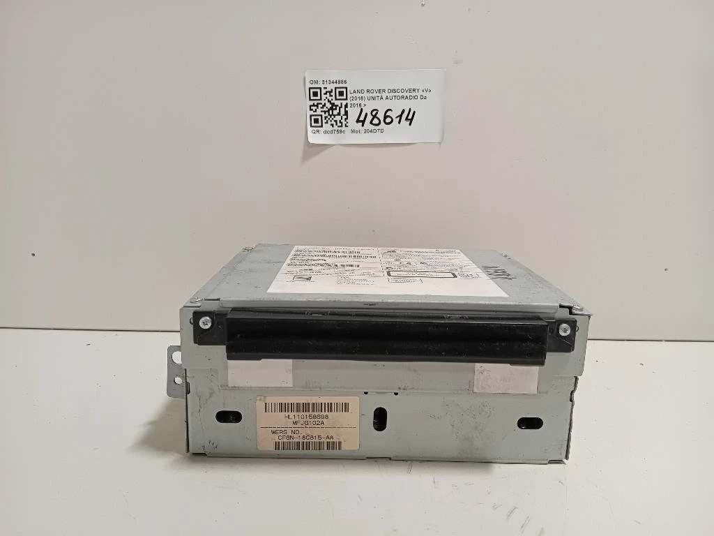 Unità Autoradio 31344886 Land Rover Discovery V 2016