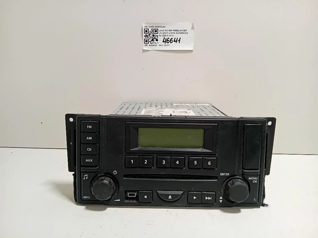 Unità Autoradio 6H52-18C815-AD Land Rover Freelander II 2007
