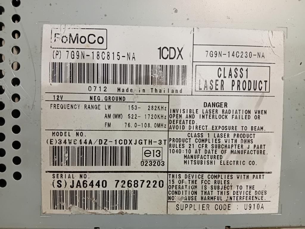 Radiatore Acqua 6912233 Ford Escort VII 1995