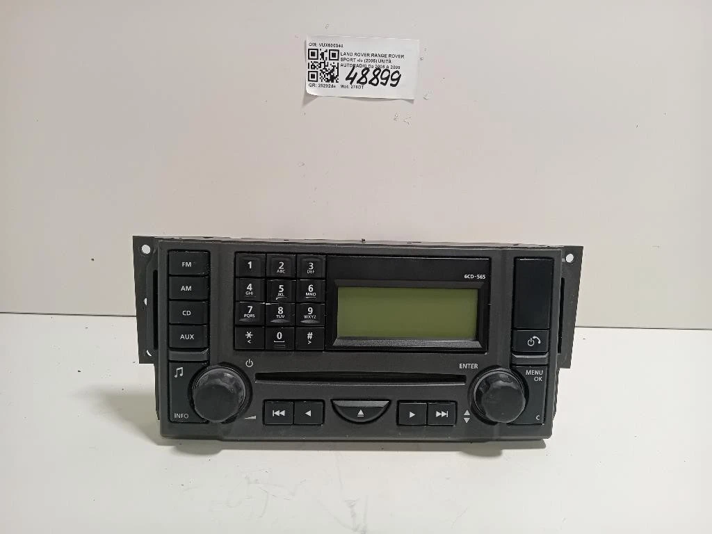 Unità Autoradio VUX500340 Land Rover Range Rover Sport I 2005