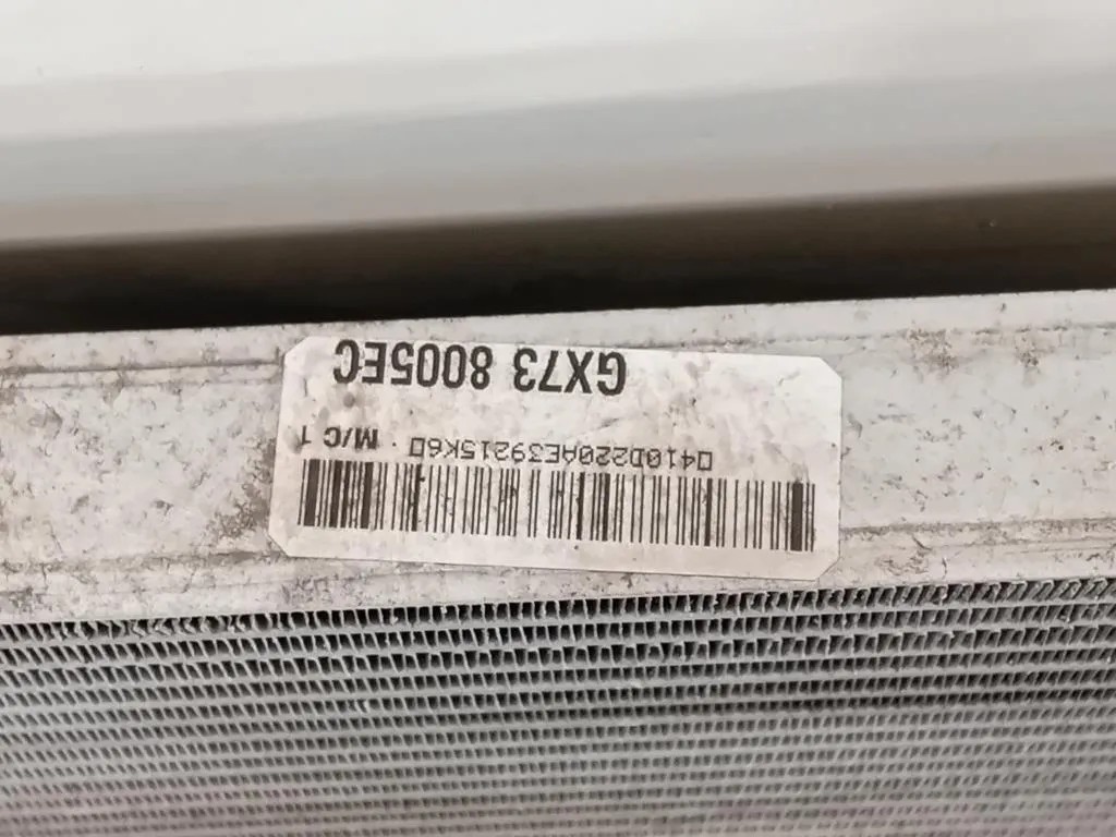 Radiatore Acqua GX73 8005EC Jaguar XE 2015