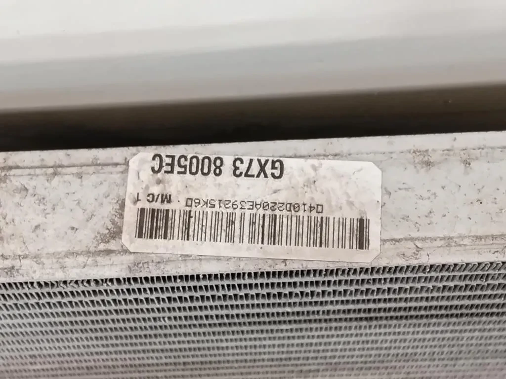 Radiatore Acqua GX73 8005EC Jaguar XE 2015