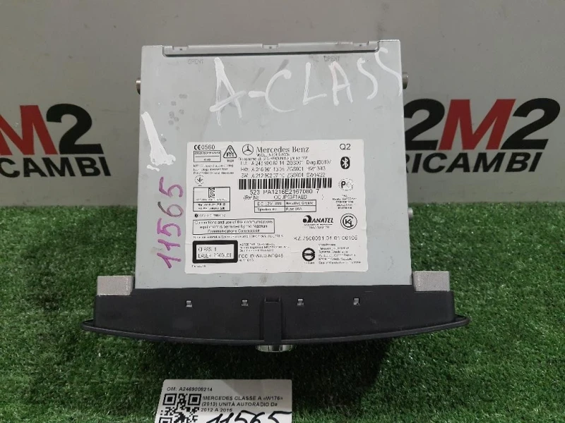 Unità Autoradio A2469008214 Mercedes Classe A W176 2013