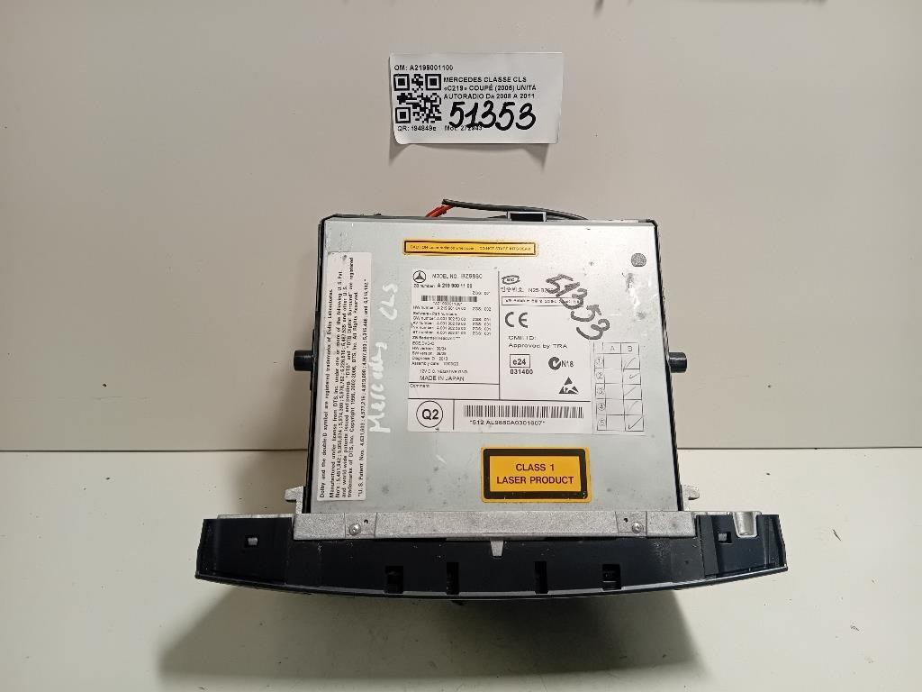 Radiatore Acqua A2465001303 Mercedes Classe A W176 2015