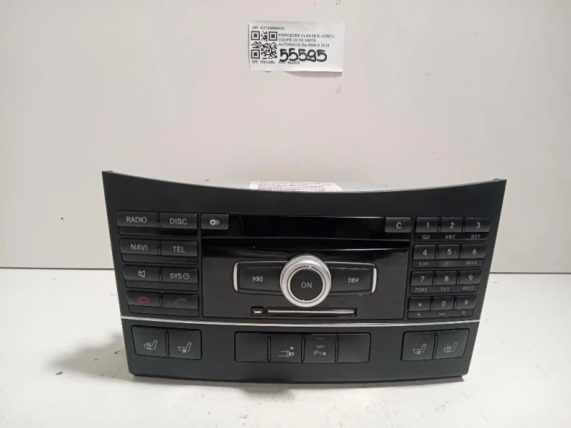 Unità Autoradio A2129068800 Mercedes Classe E C207 Coupé 2010